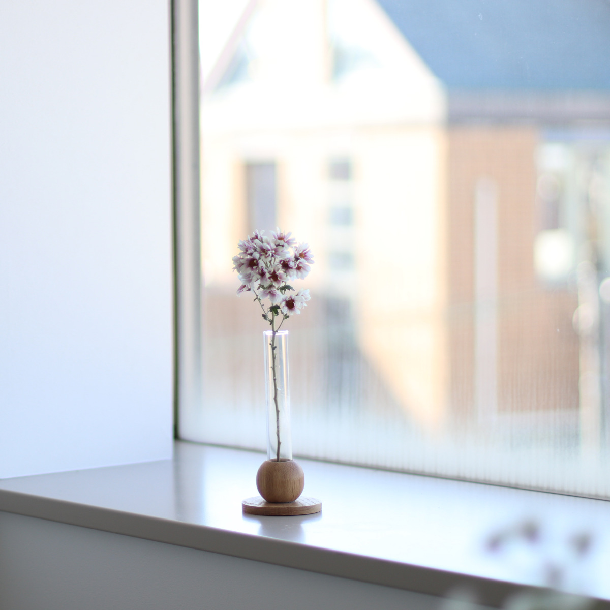 花瓶 BAUM バオム 直径8×高さ18cm フラワーベース M （ 花びん 花器