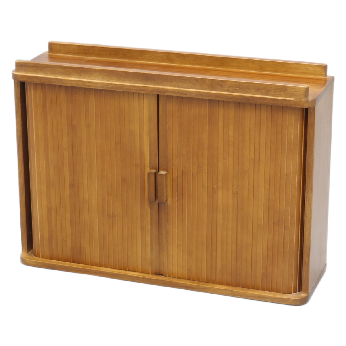 OSMAC 調味料ラック ジャバラ扉式調味料ケース （ 幅50cm 木製 天然木