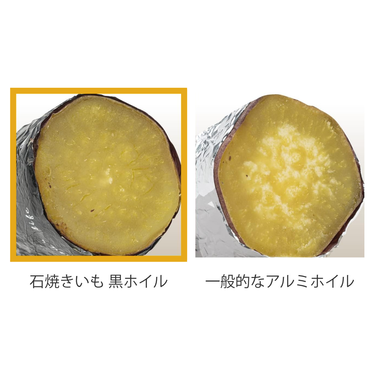 石焼きいも用 黒ホイル 25cm×5m ( ア...の詳細画像3