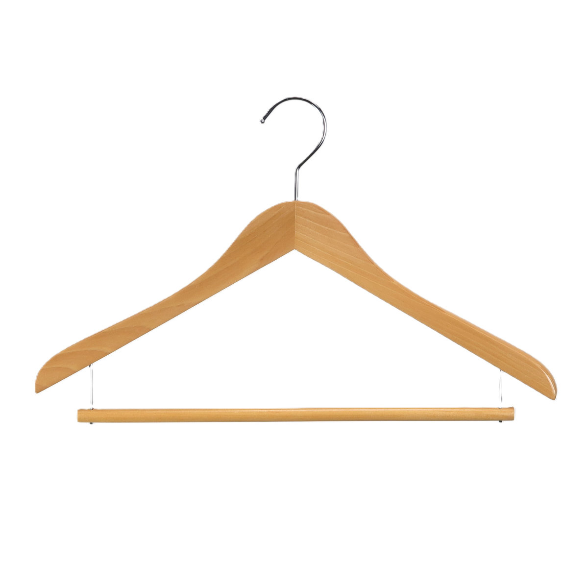 LARDINI 木製スーツハンガー 5本セット LARDINI 木製スーツハンガー 5本セット