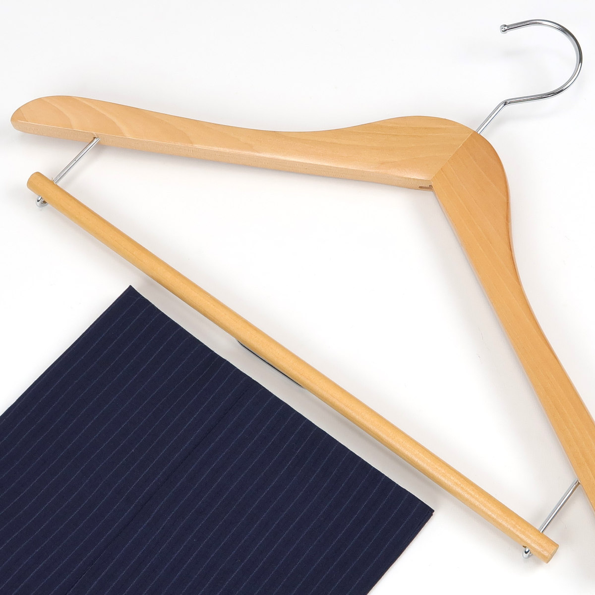 サワフジ ハンガー 木製ハンガー 10本組 （ スーツハンガー 木製 5本組