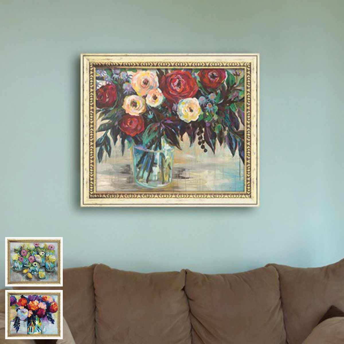 アートパネル ジャネット ヴェルテンテス 70.5×60.5cm （ 絵画 絵 アート インテリア 額 額入り 壁掛け おしゃれ ゲル加工 花 ）