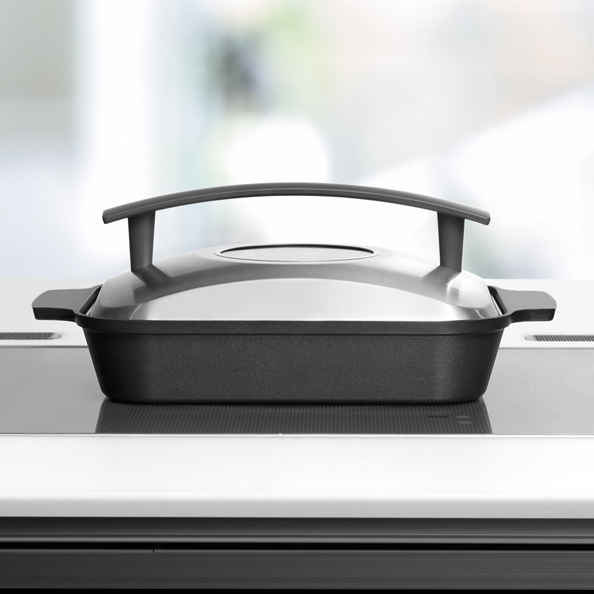 レイエ Leye グリルパン IH対応 蓋付き 日本製 スチームグリル