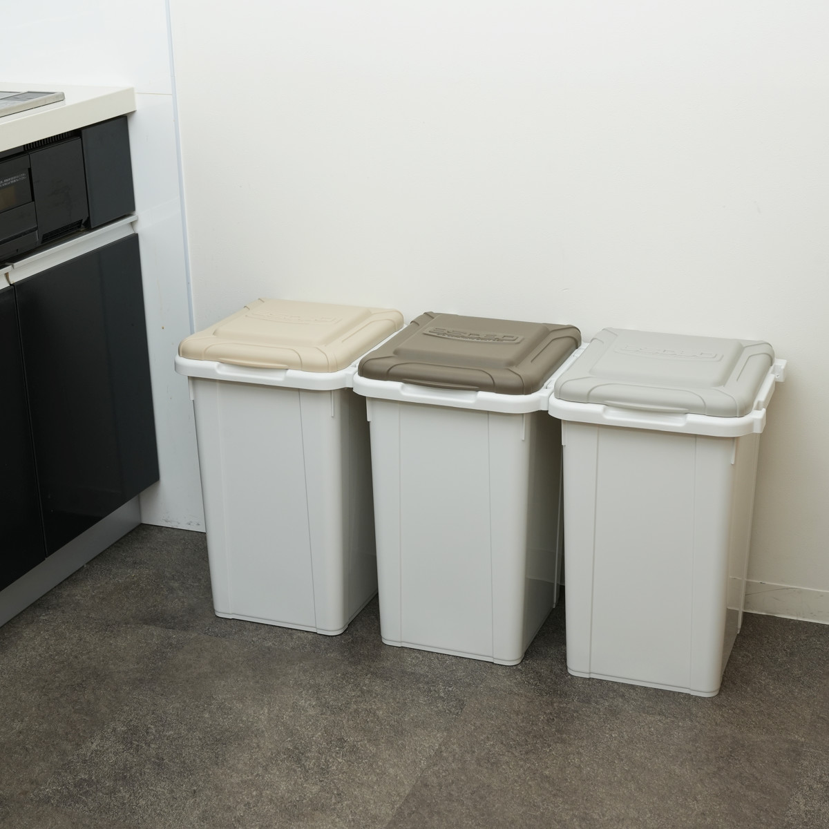 ゴミ箱 33L 連結 屋外 屋内 ( ごみ箱 ...の詳細画像5