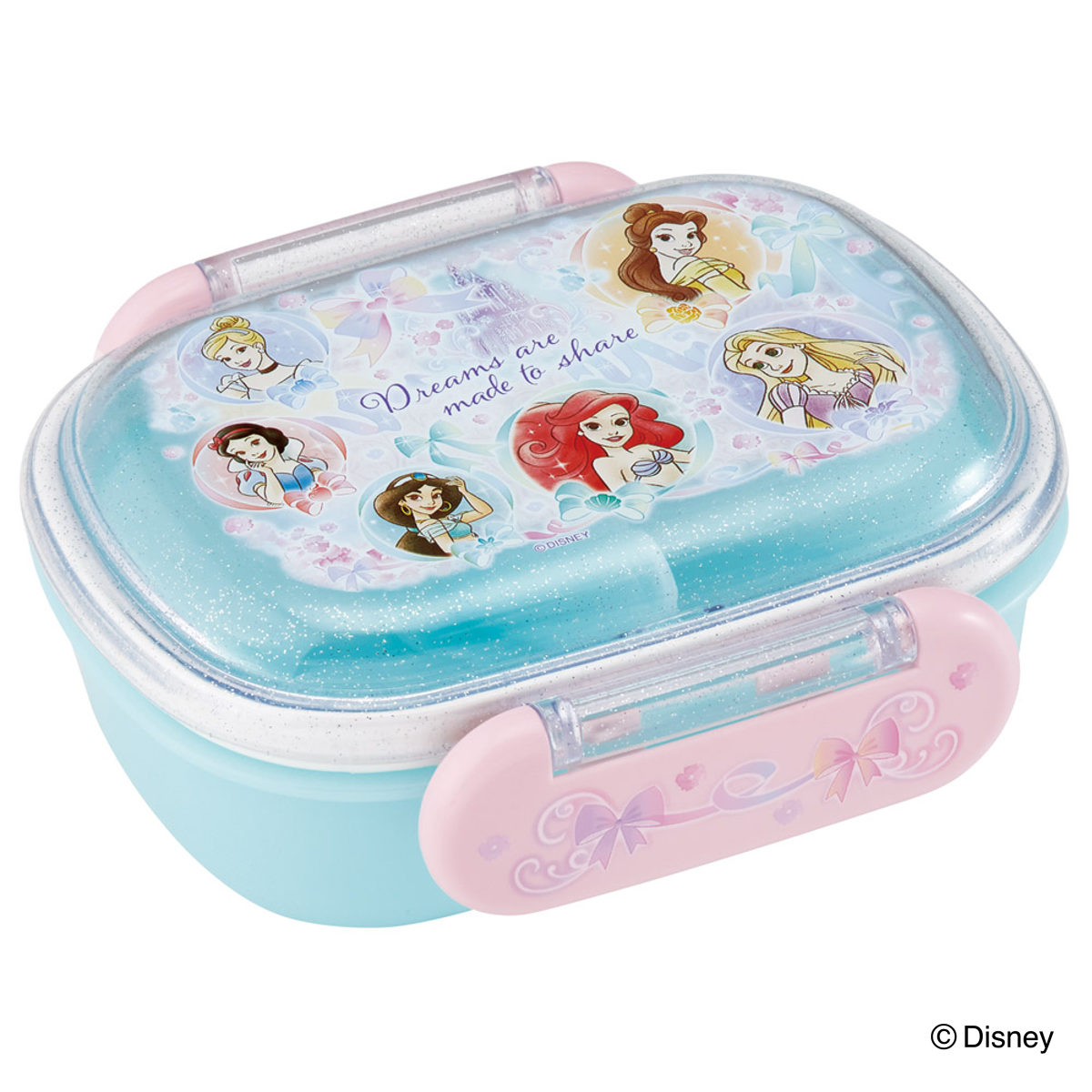 スケーター 弁当箱 1段 270ml ふわっとタイトランチ270 プリンセス25