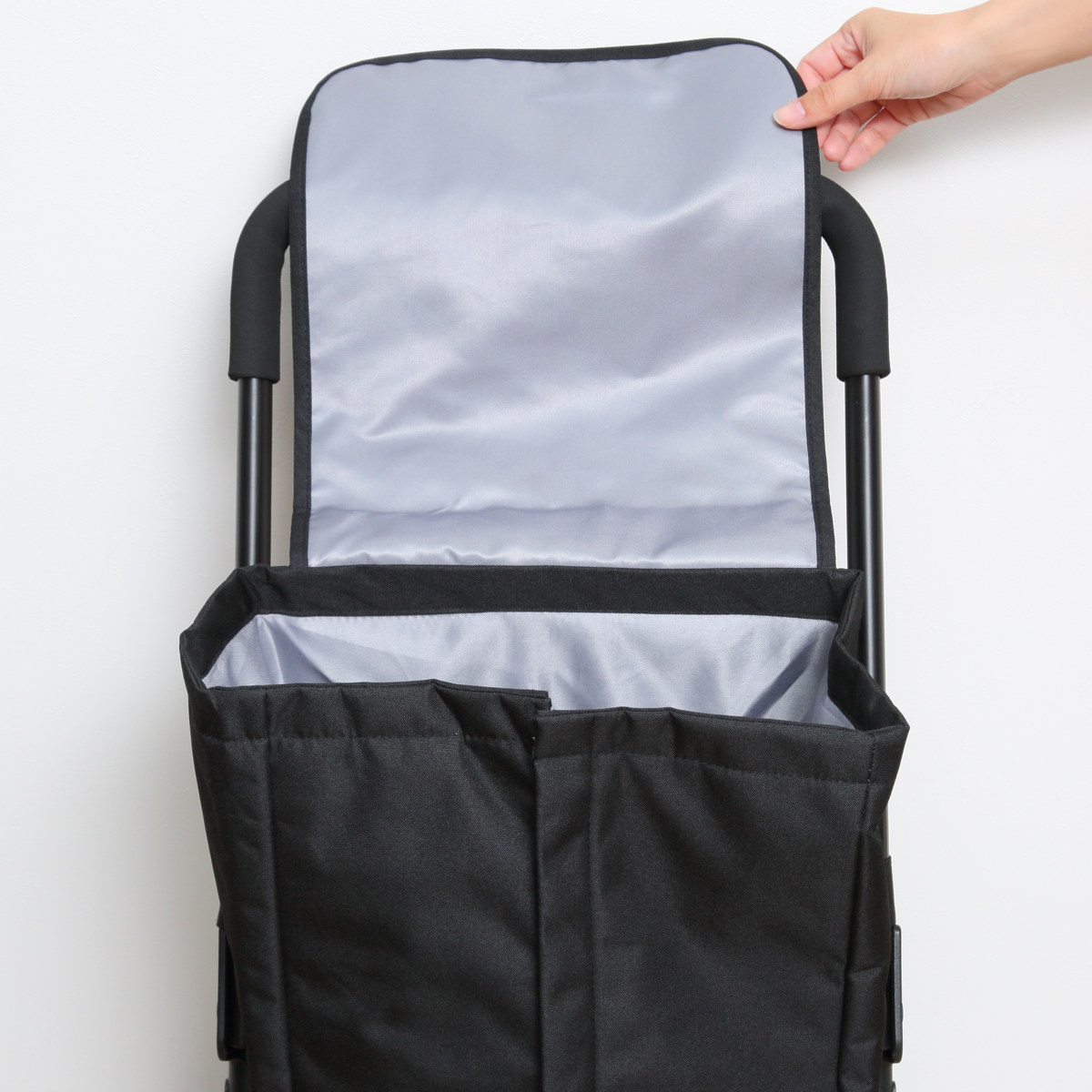 ショッピングカート cocoro オープン フロント 前押し 4輪カート