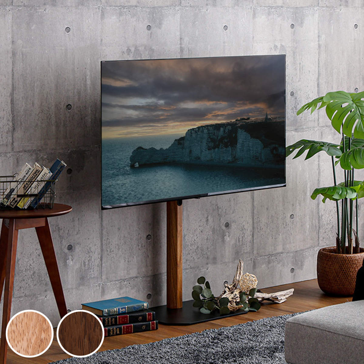 TV�X�^���h ���[�^�C�v ���p�x�� 32-65�^�Ή� �ؖڒ� HDD�z���_�[�Z�b�g �i �e���r�X�^���h �Ǌ� �e���r�� �X�^���h �R�[�i�[ �������� �L�k �j