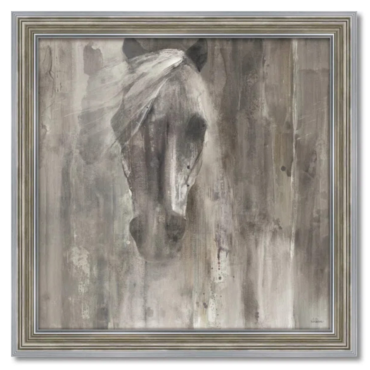 アートパネル アルベナ フリストバ『シャドー ライト』 58×58cm （ 絵画 絵 アート インテリア 額入り 壁掛け おしゃれ ゲル加工 ）_1