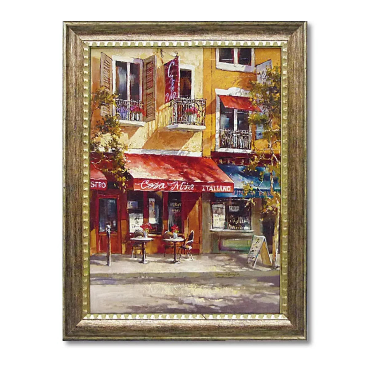 ブレント ヘイトン「カーサ ミーア イタリアーノ」 （ 絵画 絵 アート