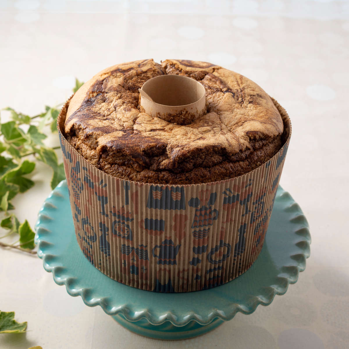 シフォンケーキ型 17cm 北欧 紙製 2枚入...の詳細画像2