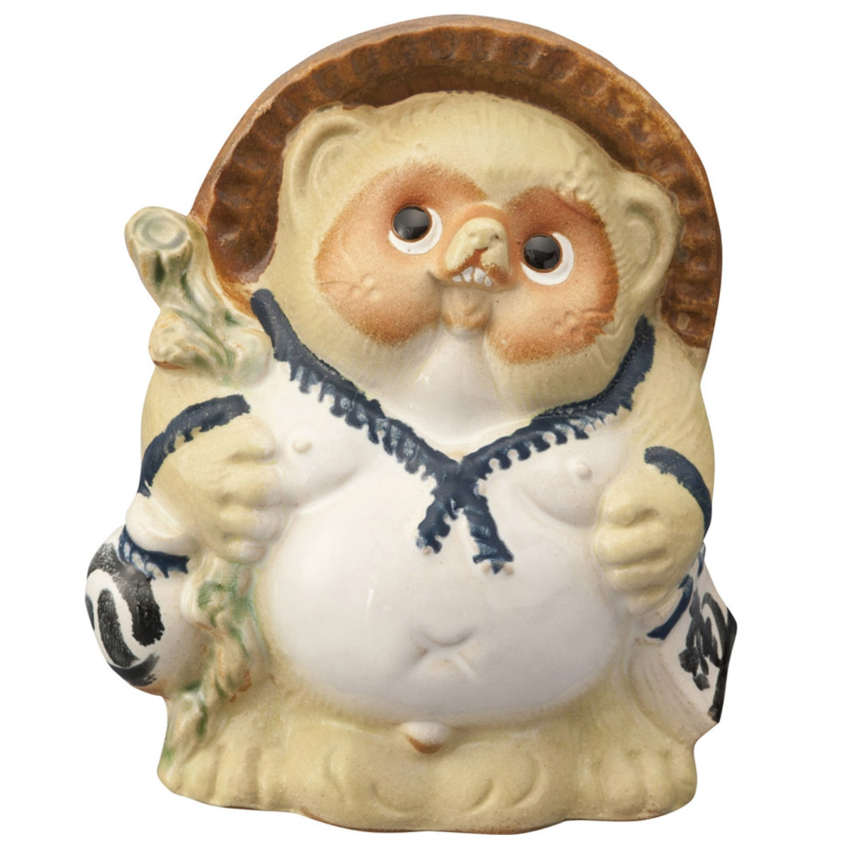 【3個】信楽焼 たぬき 狸 タヌキ 置物 陶器 焼物 縁起物 他抜き 置物 ReTanuki 信楽焼 たぬき （ オブジェ インテリア 縁起物 日本製