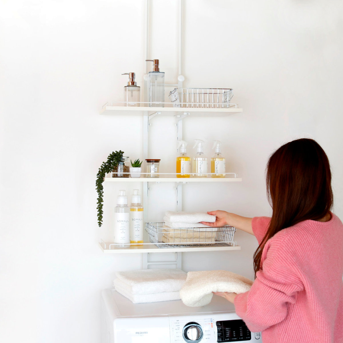 ホームテイスト（HOME taste） 特典付き 突っ張り ランドリーラック