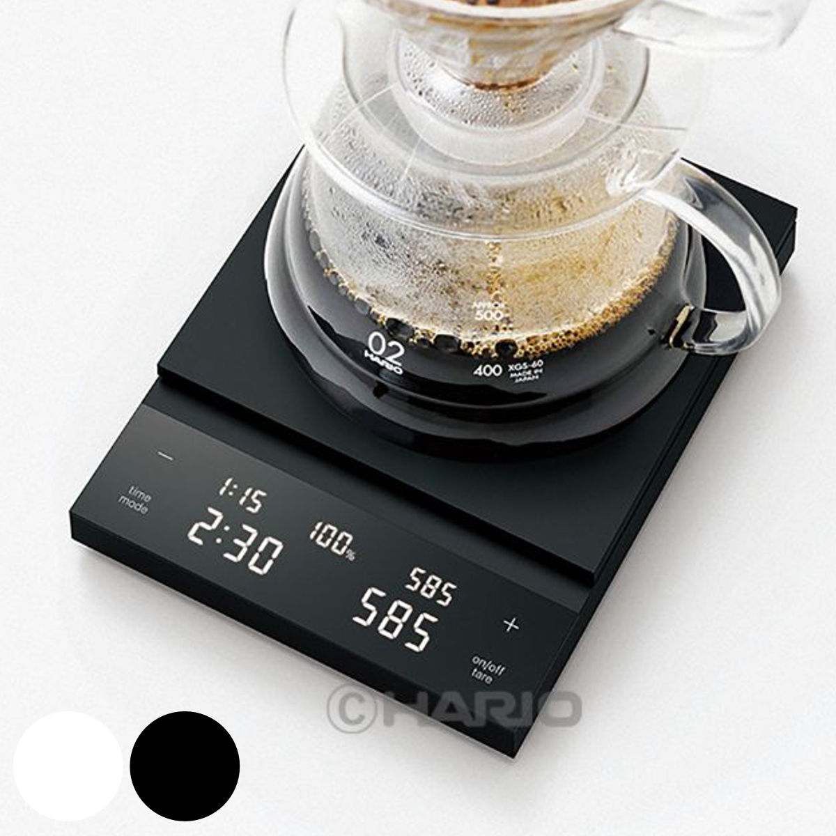 ハリオ コーヒースケール Coffee Scale Polaris （ HARIO 計算機能付き 珈琲スケール デジタルスケール ドリップスケール ）