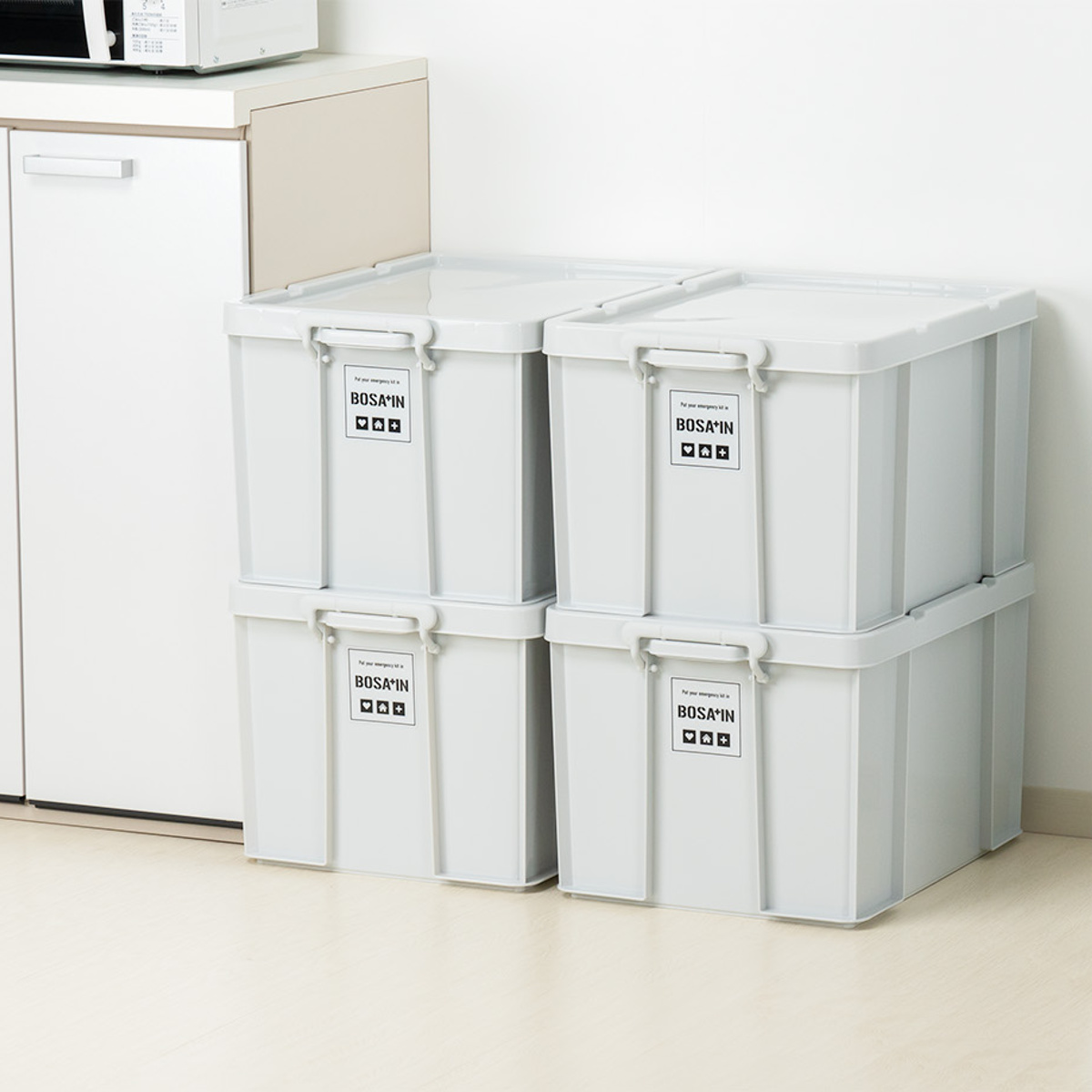 天馬 収納ボックス 積み重ねボックス 53 BOSA+IN 幅39×奥行53×高さ32cm