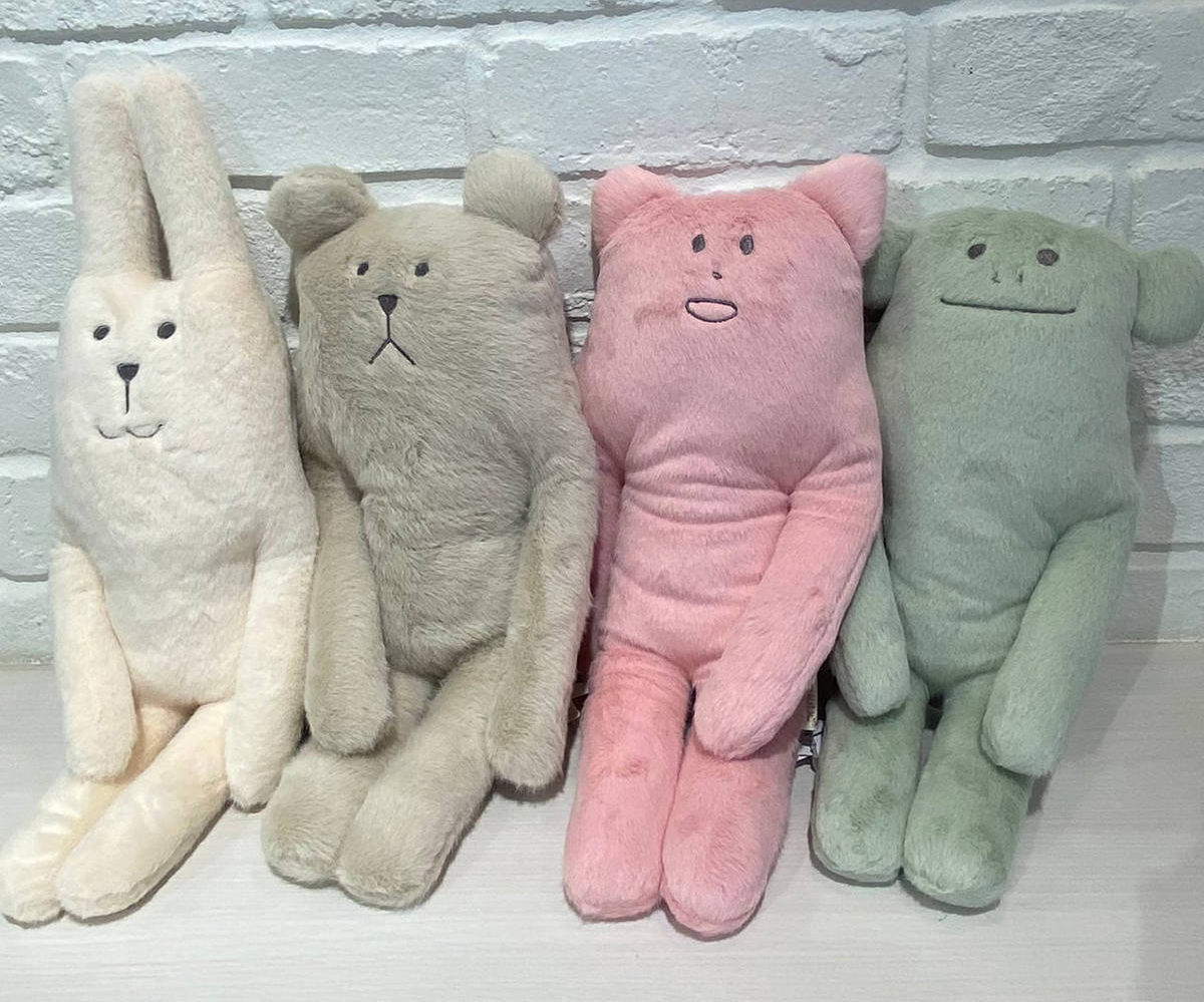 CRAFTHOLIC kodomoピロー LEALEA CRAFT （ クラフトホリック ぬいぐるみ 枕 まくら 無地 チェック ボーダー 花柄 ） | ブランド登録なし | 09