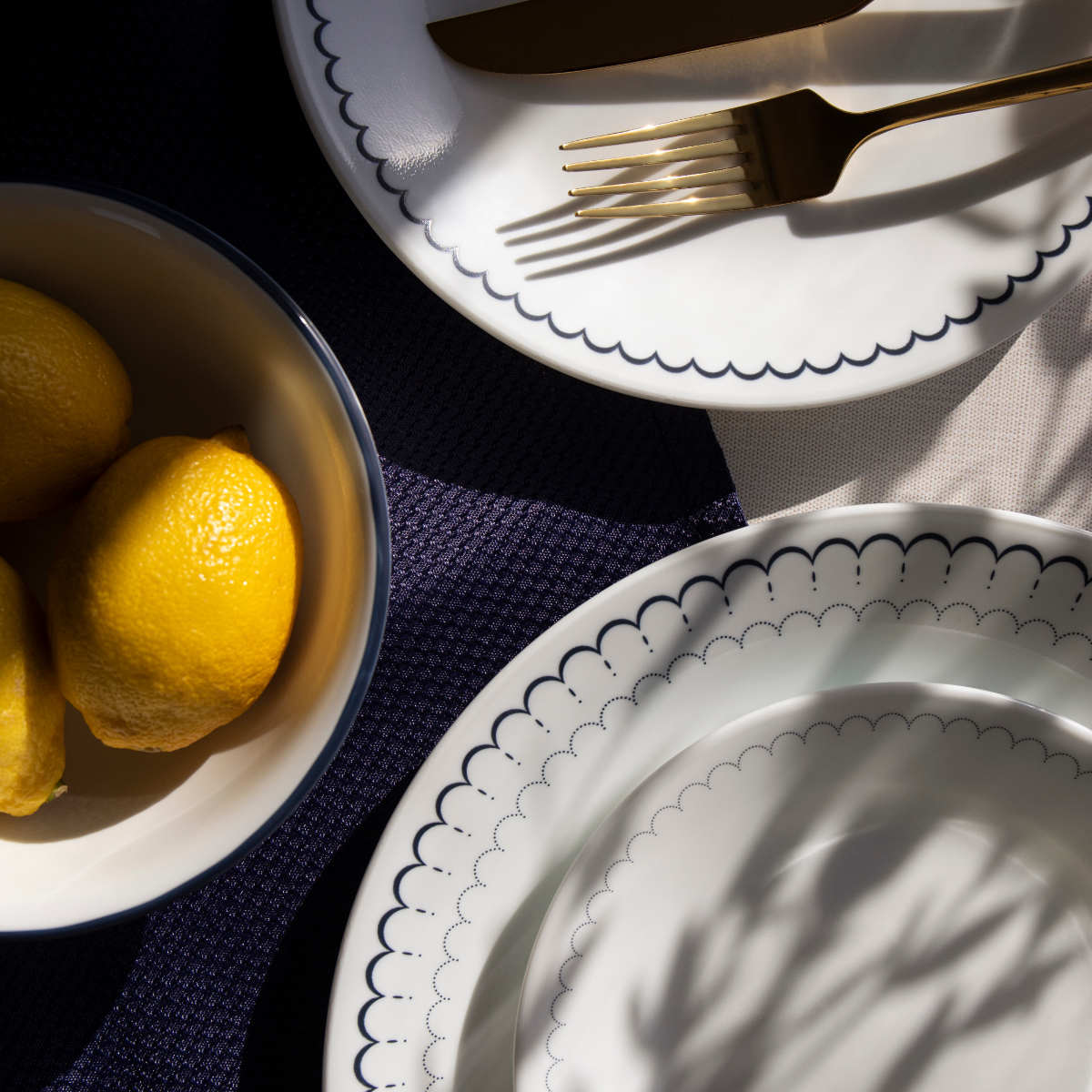 ランチプレート 21.5cm CORELLE コレールカスピアンレース ランチ皿 小 5枚セット （ 強化ガラス 電子レンジ対応 食洗機対応 オーブン対応 仕切り皿 ）の画像