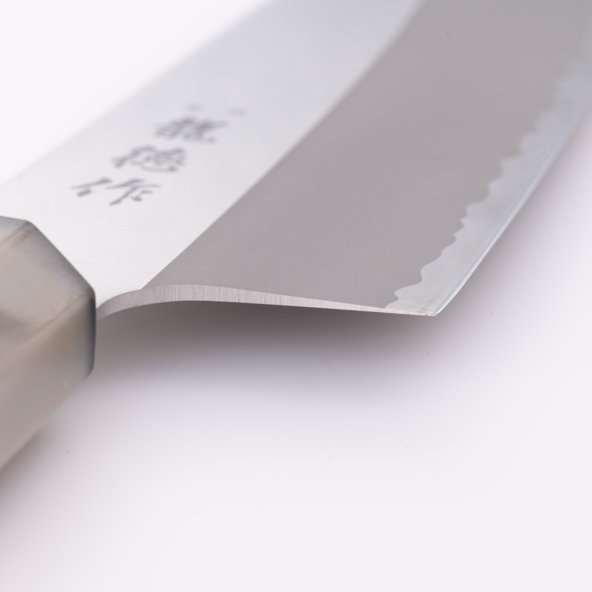 三徳包丁 16.5cm 龍徳作 八角柄 和包丁 日本製 （ ） : インテリア