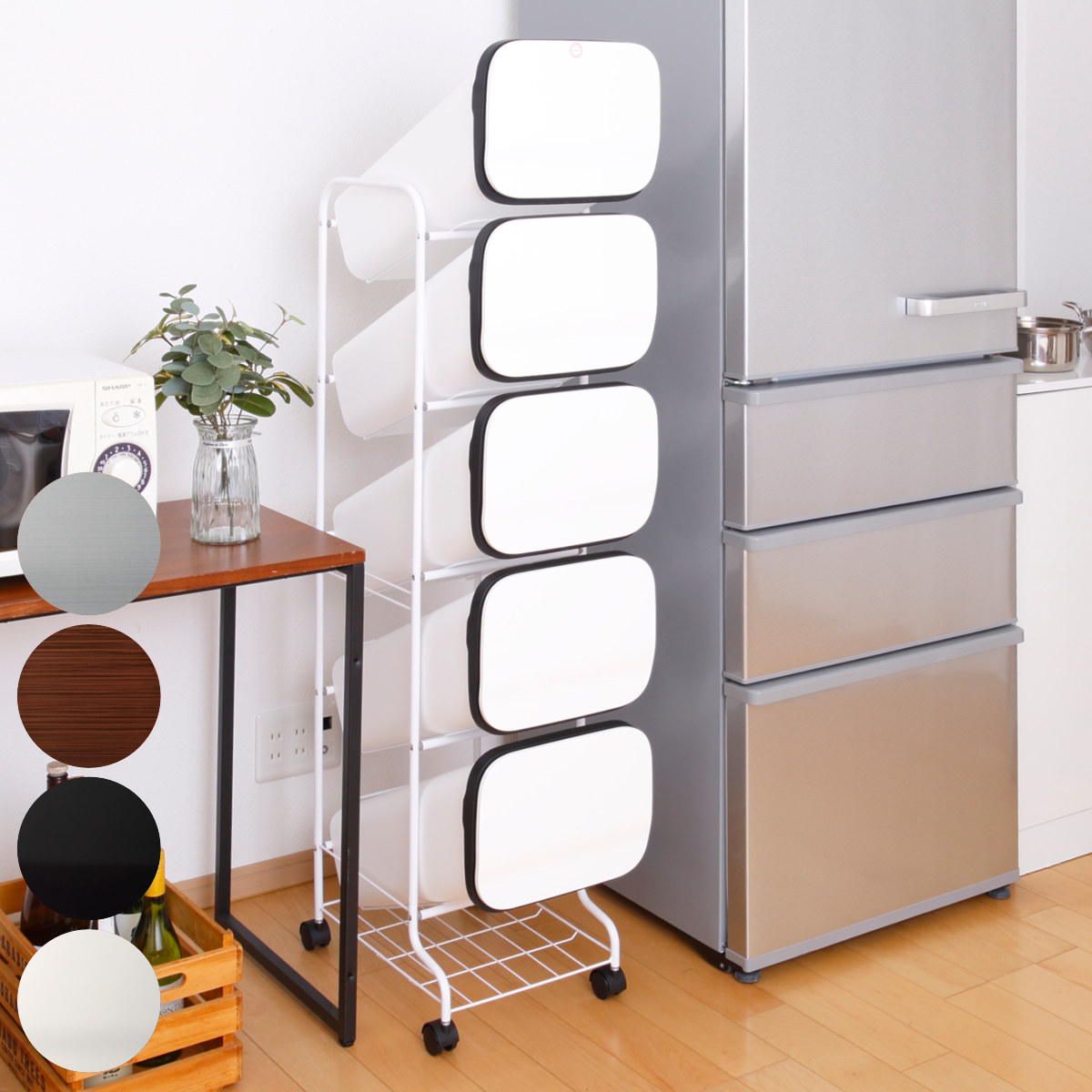 ゴミ箱 分別 5段 縦型」の人気商品一覧 | 安い商品を通販サイトから