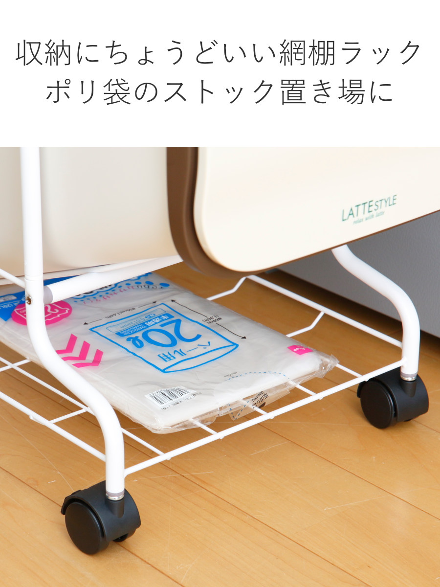 RISU（リス） ゴミ箱 5段 Nラテスタイル スタンドダストボックス