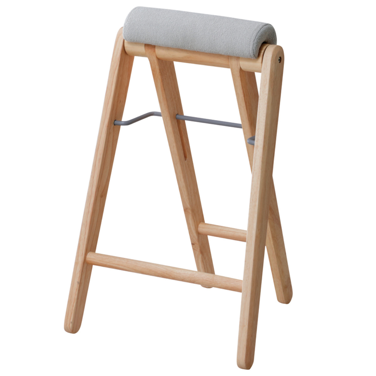 弘益 スツール 折りたたみ 高さ64cm ハイスツール ティット