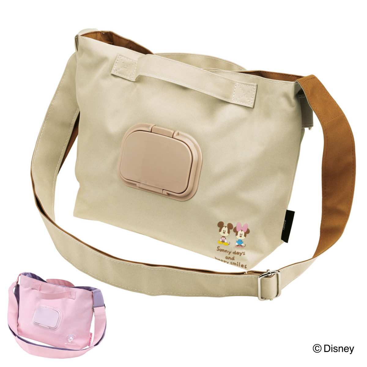 スケーター マナーポーチ お散歩バッグ 2WAY 犬 （ Disney ミッキー