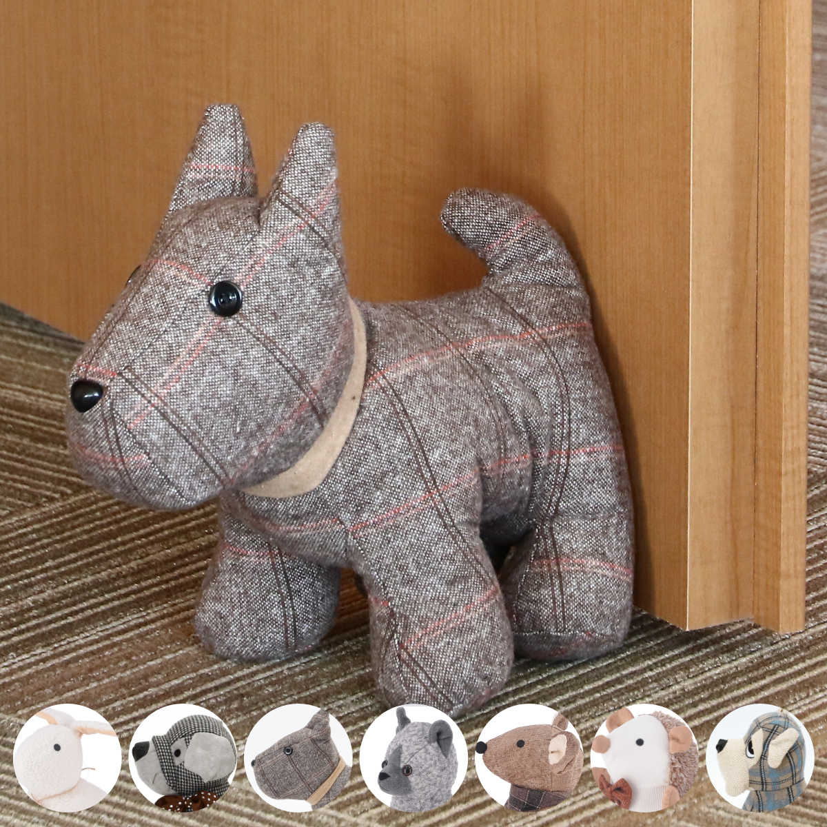 不二貿易（Fuji Boeki） ドアストッパー アニマルドアストッパー 約1kg