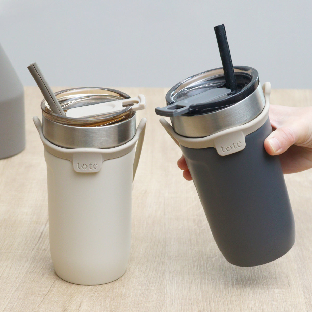 和平フレイズ タンブラー トート ストローボトル520ml 水筒 （ 保温