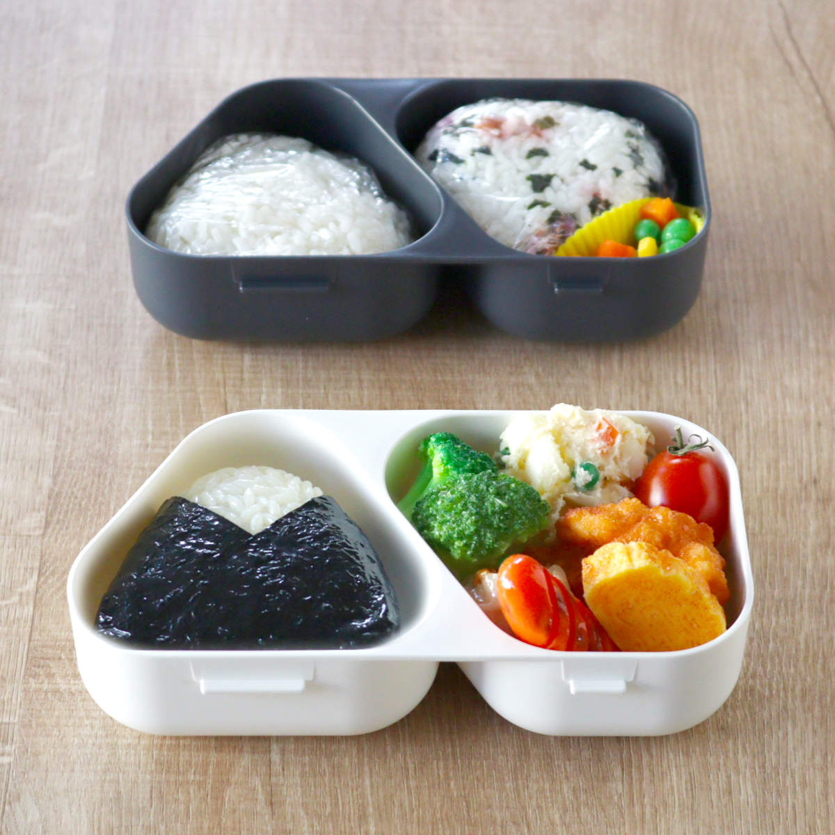 OSK（オーエスケー） 弁当箱 おにぎりランチケース大 625ml