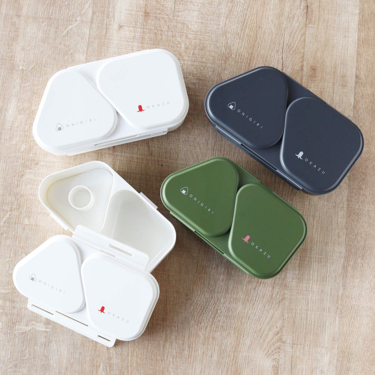 【新品】おむすび箱　長方形 工房アイザワ 特典付き 弁当箱 670ml UTILE 角型ランチボックス 中
