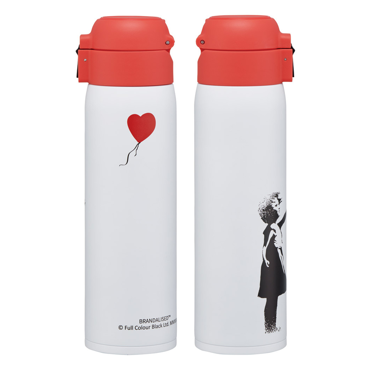 スケーター 水筒 480ml ステンレスワンタッチボトル ブランダライズド