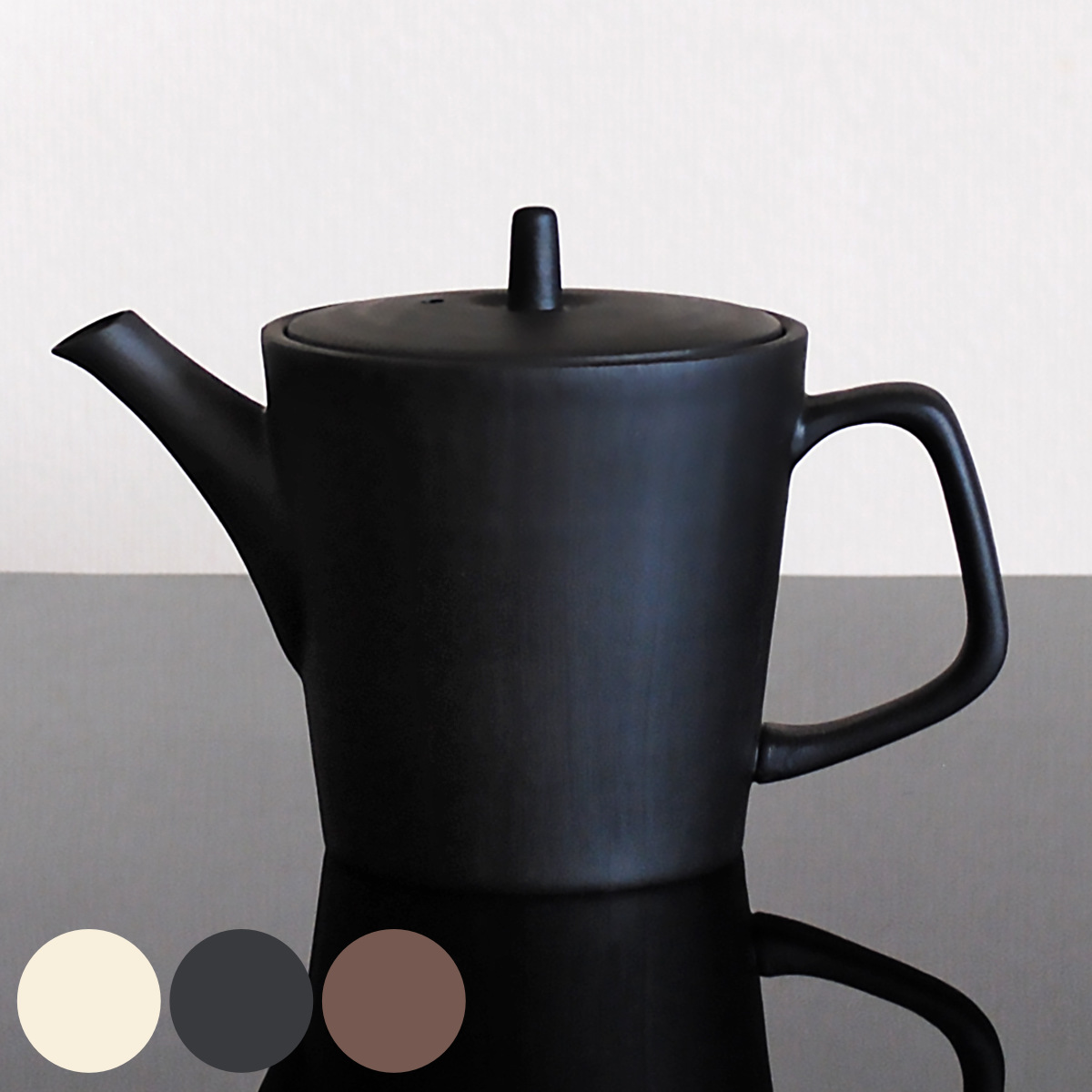 急須 330ml ロクサン tokoname 縦型 （ 陶器 常滑焼 日本製 63