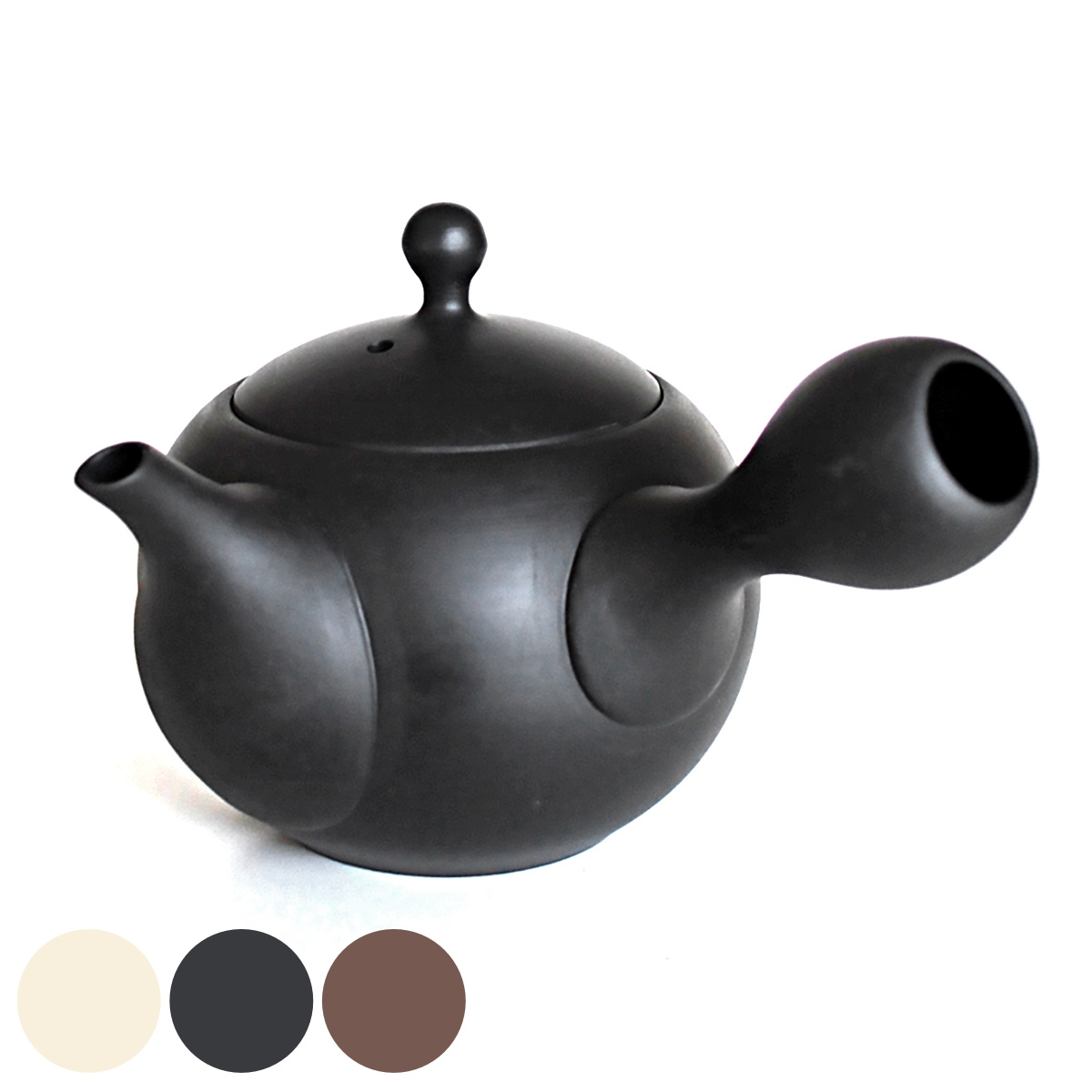 急須 260ml ロクサン tokoname 丸型 （ 陶器 常滑焼 日本製 63 