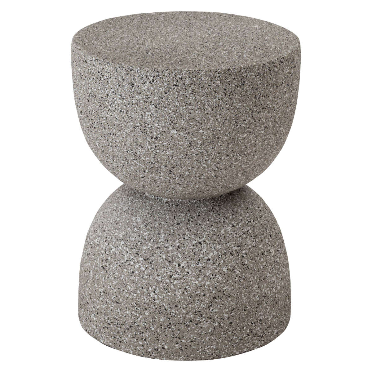 東谷 サイドテーブル 高さ46cm テラゾー柄 （ ナイトテーブル ミニ