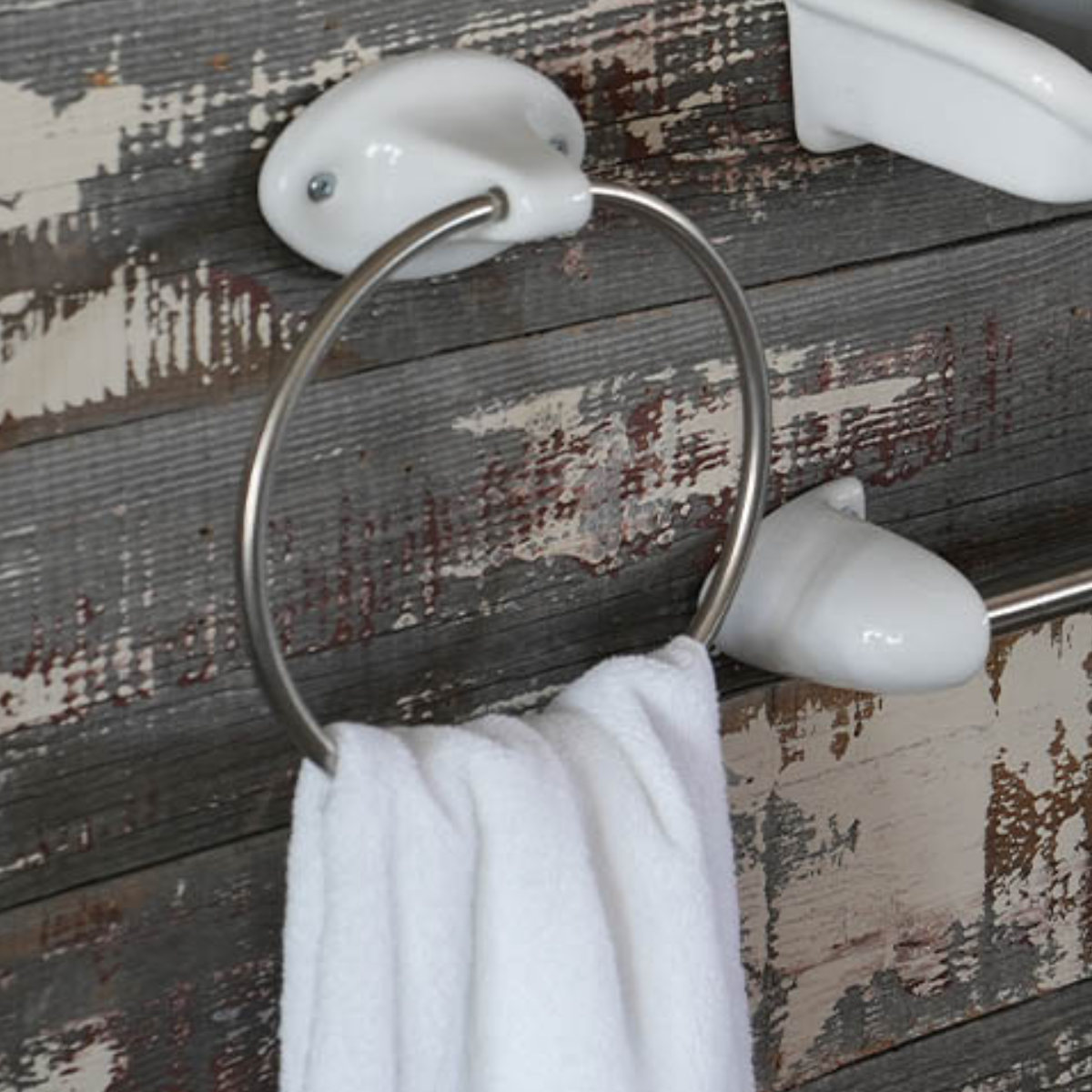 �_���g�� DULTON �^�I�������O PORCELAIN TOWEL RING �i �^�I���n���K�[ �^�I���|�� ���� �X�e�����X �|�[�Z���� �ےn �j