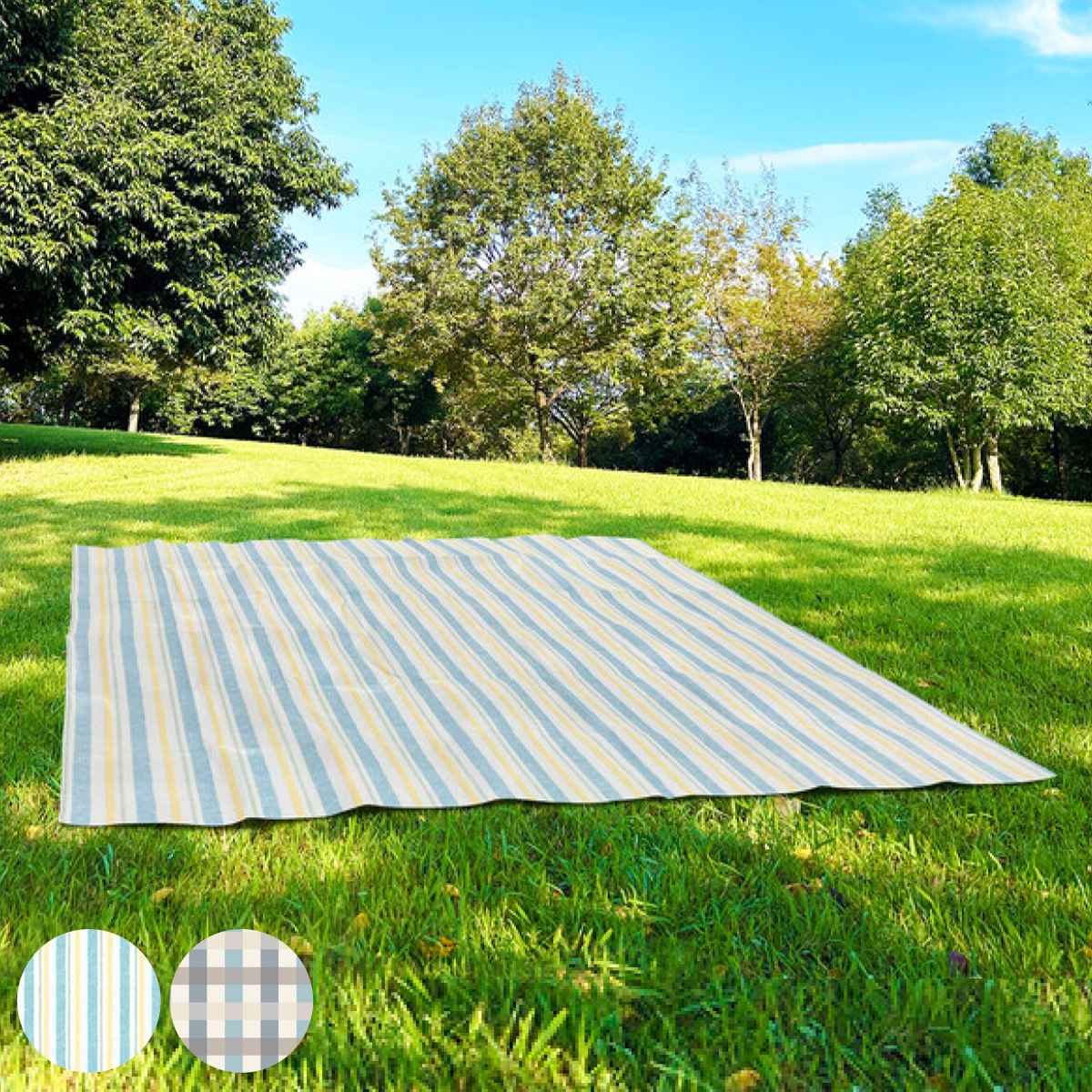 レジャーシート ソフトクッションM 180×180cm ペグ・ハトメ無し （ 厚手 ソフト クッション シート ピクニックシート 大きい ）