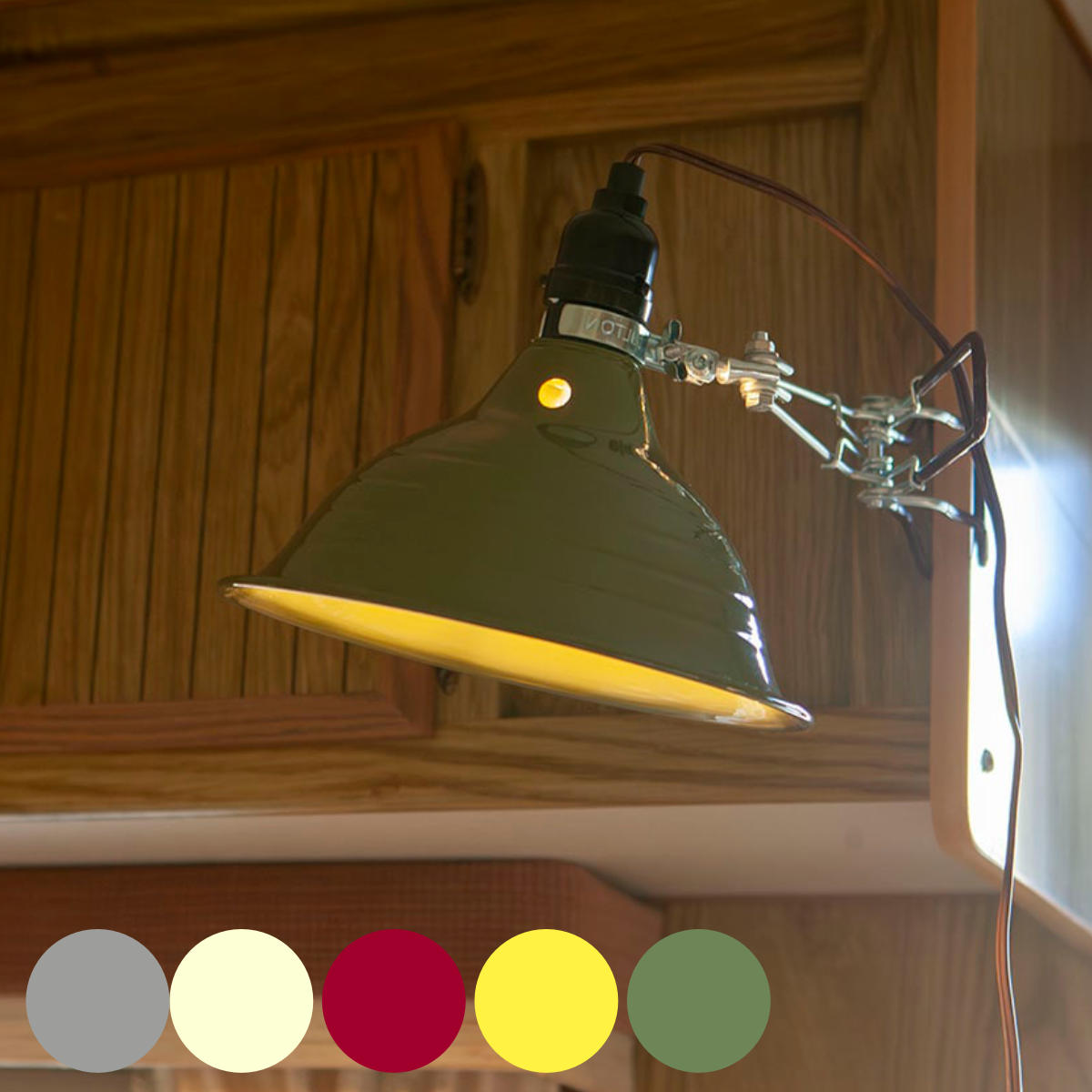 �_���g�� �N���b�v���C�g M ALUMINUM CLIP LAMP LED���C�g�Ή� �i �R���Z���g �f�X�N���C�g E26 �X�C�b�`�t�� �A���~ �X�`�[�� �p�x���� �Ɩ���� DULTON �j