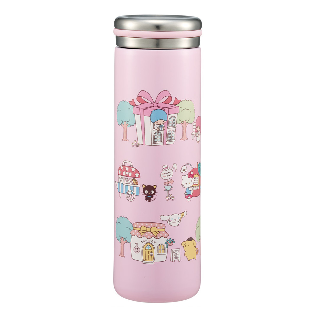 マイメロ　ステンレスマグボトル360ml ステンレスマグ310ml 2個セット スケーター 水筒 450ml ステンレスマグボトル MX village （ サンリオ