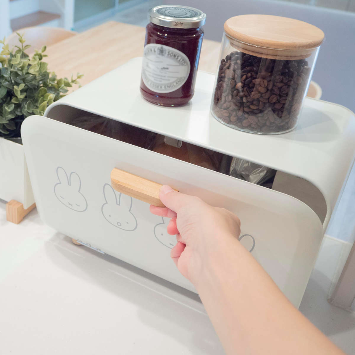 オカトー パン収納 ミッフィー ブレッドケース Mサイズ （ miffy