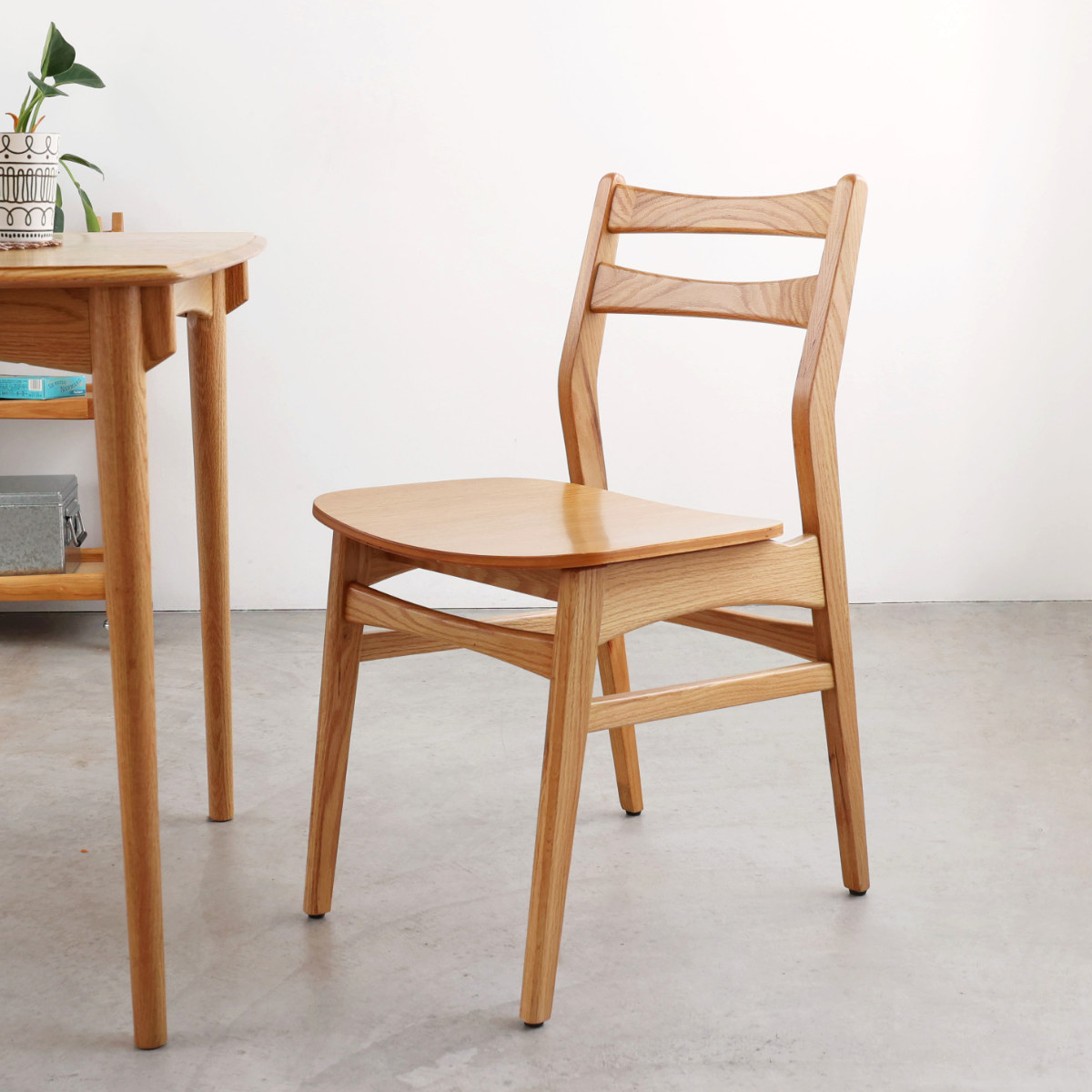 ダイニングチェア 座面高43.5cm Herit （ 食卓椅子 チェア チェアー