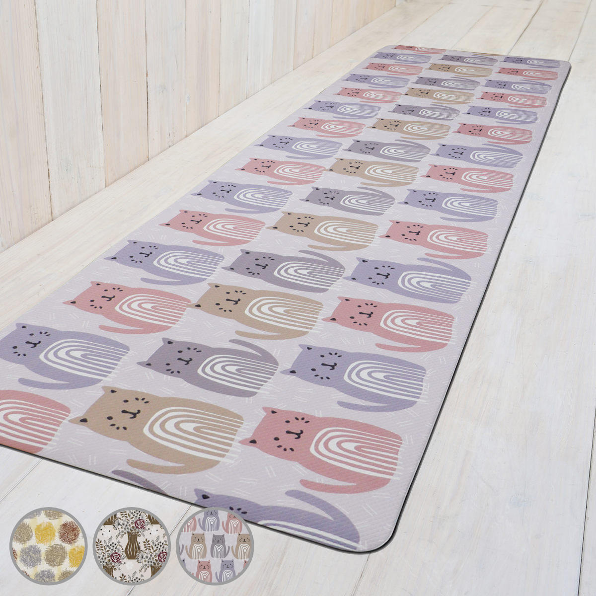 �L�b�`���}�b�g ���m�O�T PVC �}�b�g 45cm×240cm �i �@���� 45cm 240cm�L�b�`�� �䏊 �C���e���A�}�b�g PVC�}�b�g �j