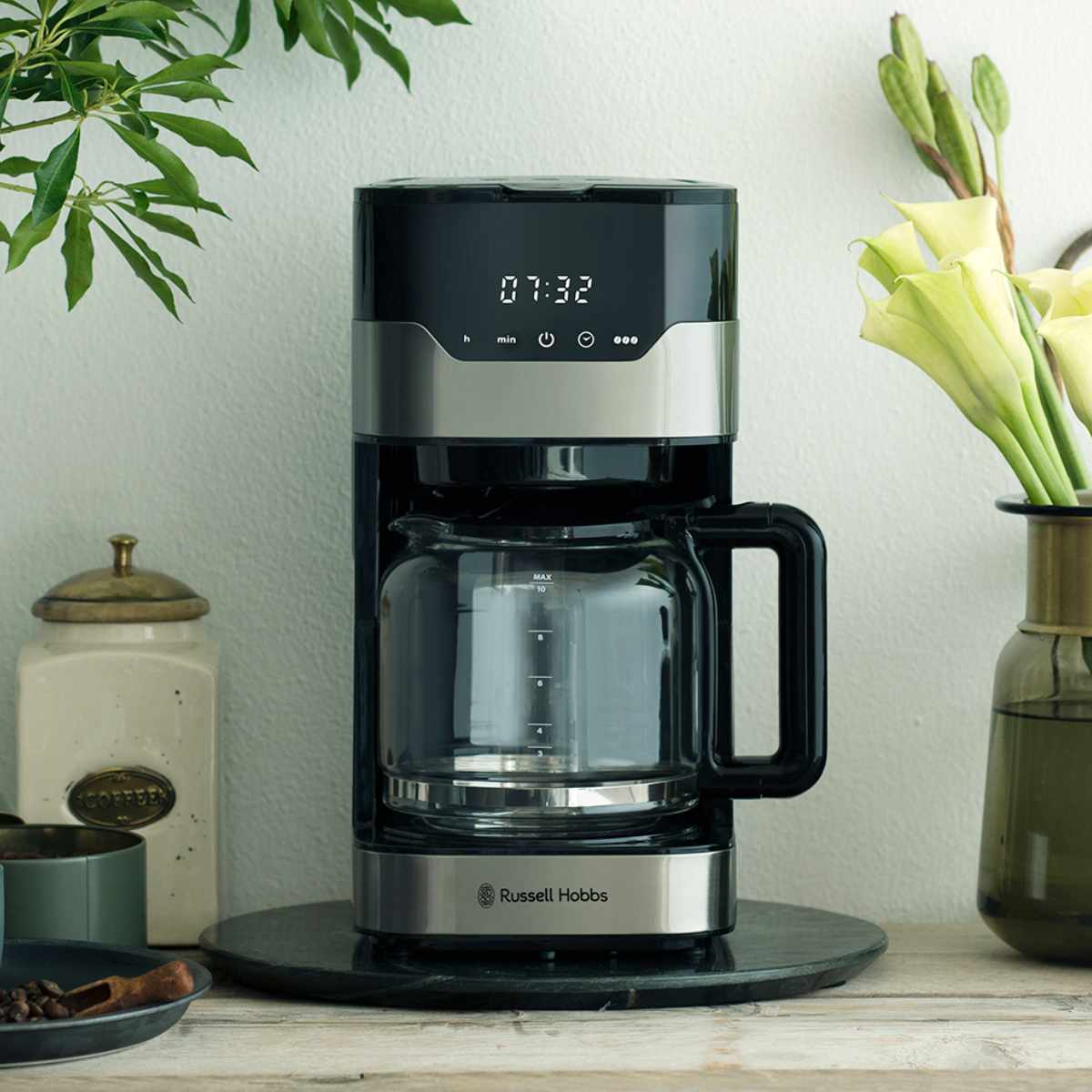 ラッセル・ホブス 10カップコーヒーメーカー(1台) RUSSELL HOBBS（ラッセルホブス） 特典付き Russell Hobbs GRAN Drip