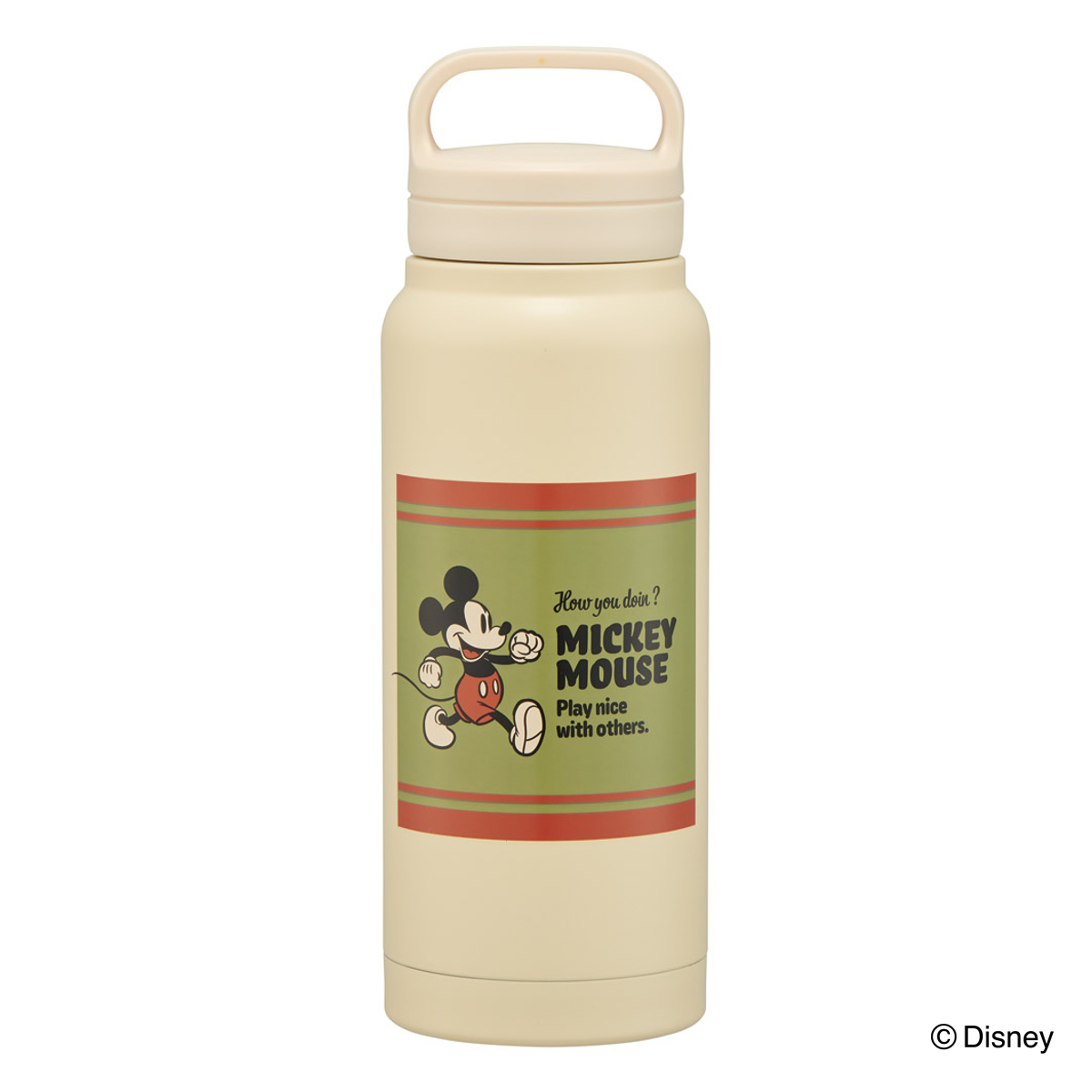 スケーター 水筒 500ml スクリューハンドルマグボトル ミッキーマウス 