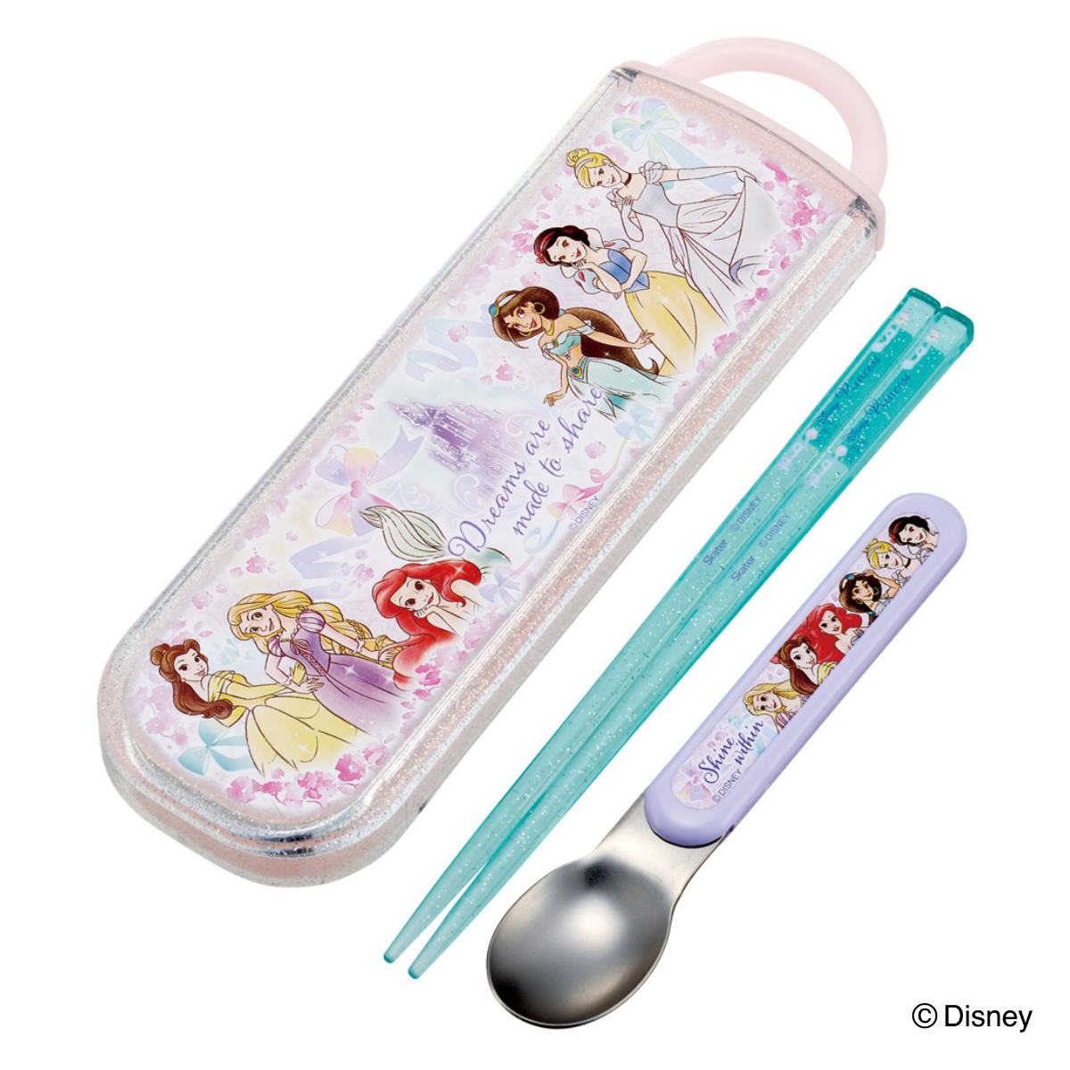 Disney（ディズニー） コンビセット 抗菌箸スプーンコンビセット