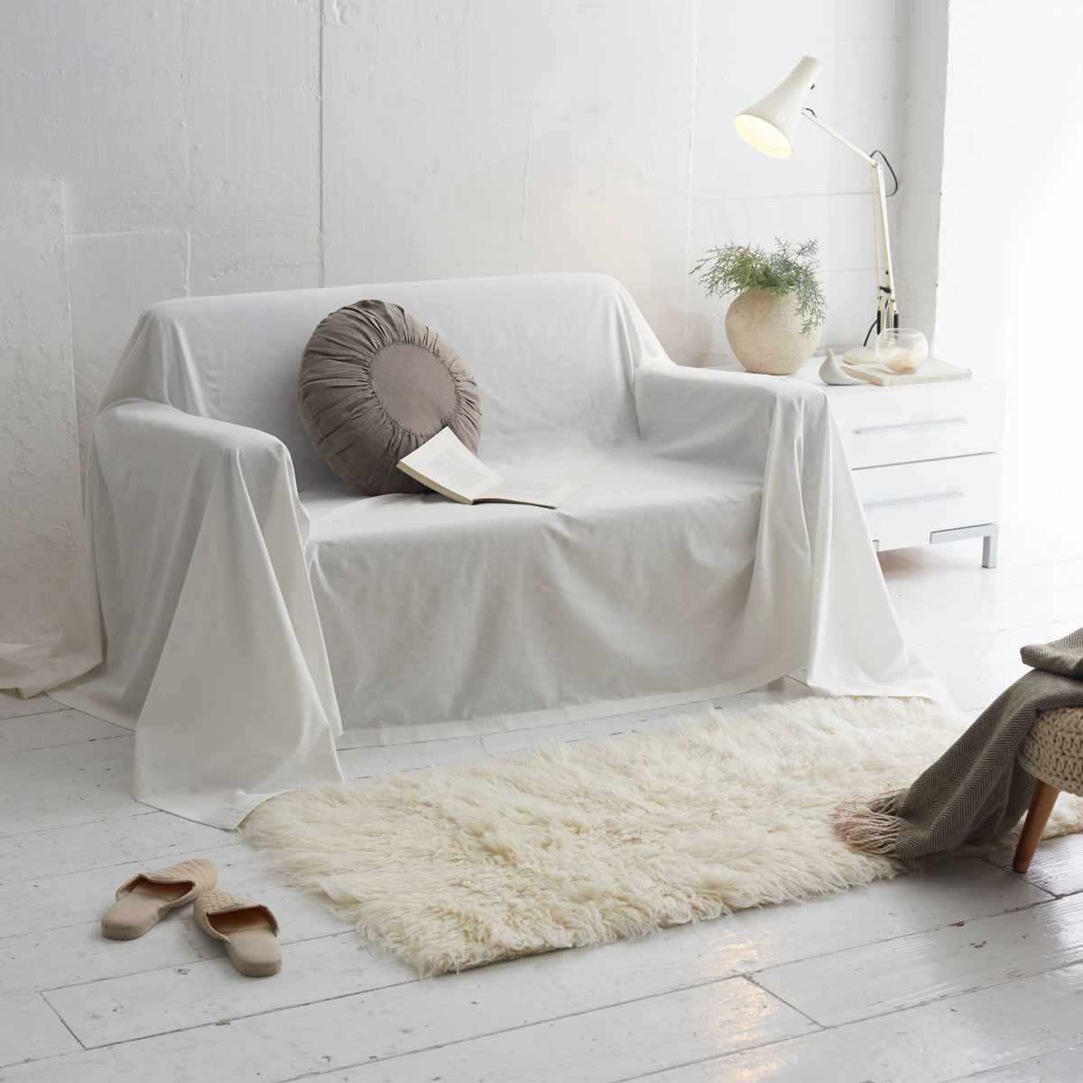 マルチカバー Fab the Home リネン...の詳細画像4