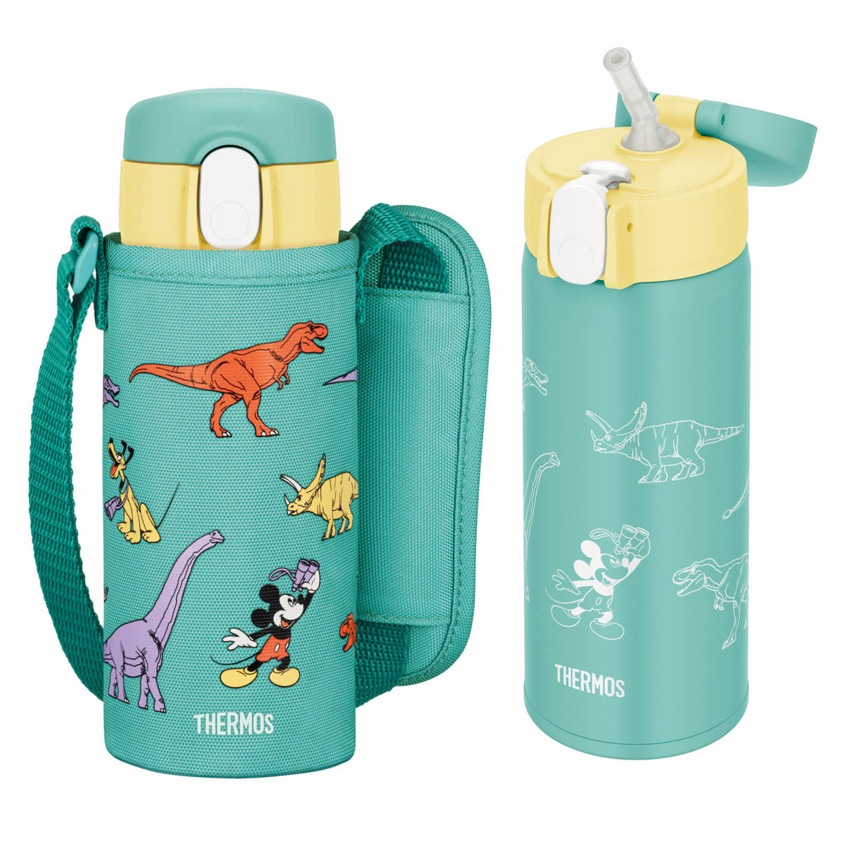 THERMOS（サーモス） 水筒 410ml 真空断熱ストローボトル FJV-400F