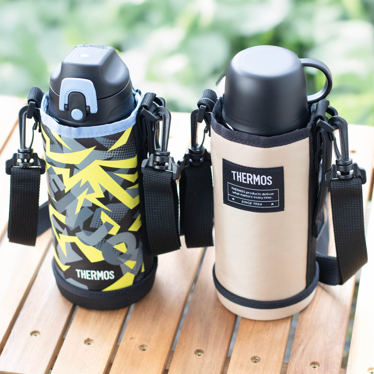THERMOS（サーモス） 水筒 800ml 真空断熱2ウェイボトル FJJ-802WF