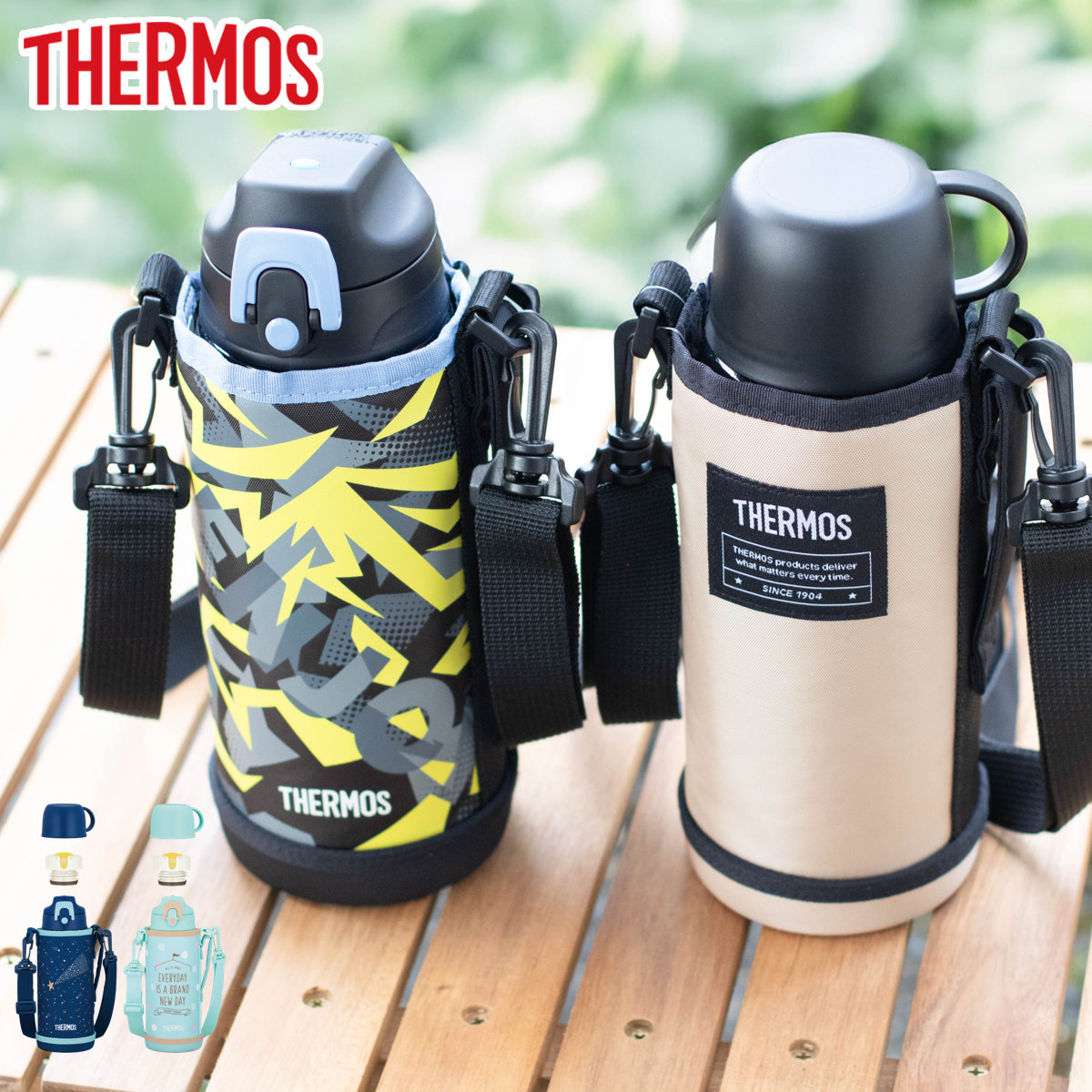 �T�[���X ���� 800ml �^��f�M2�E�F�C�{�g�� FJJ-802WF �i THERMOS �ۉ� �ۗ� �q�� �����^�b�` �X�e�����X�{�g���� �X�|�[�c�����Ή� 0.8L �j