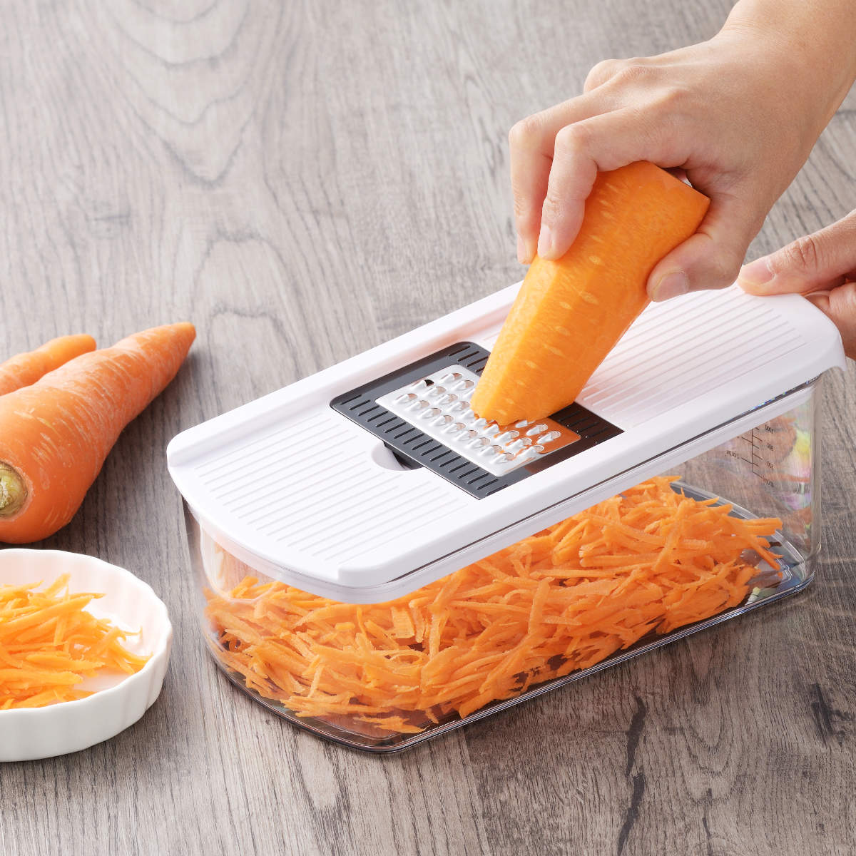 ヨシカワ 野菜調理器 8点セット みじん切り スライサー 細切り 安全