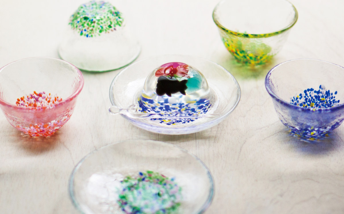 廣田硝子 小皿 小さなお皿 （ 日本製 ガラス 器 うつわ 食器 皿 お皿