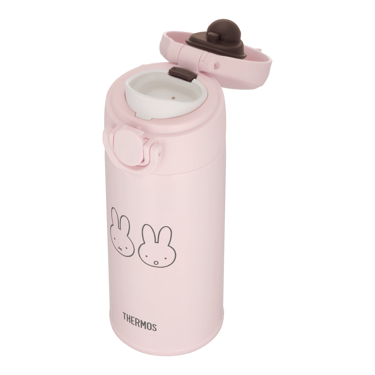 ミッフィースタイルサーモス水筒　ピンク（ちらし）2本セット500ml・350ml THERMOS（サーモス） 調乳用ステンレスボトル 350ml ミッフィー